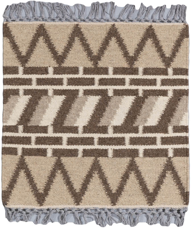38580-EWV108A-Essential_Woven_Pattern_Natural_Wool_Rug-2'0''x2'0''-India-1