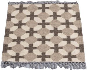 38581-EWV109A-Essential_Woven_Pattern_Natural_Wool_Rug-2'0''x2'0''-India-2