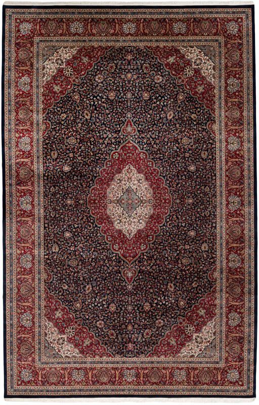 Kashan oversized rug