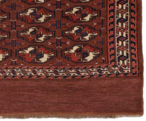 antique chuval yomut bokara rug