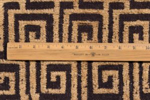 modern wool and silk rug