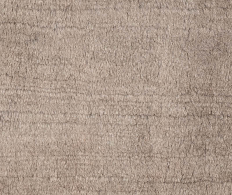 Mohair/Moroccan High Pile Light Gray Hand Knotted Rug - Kebabian's Rugs