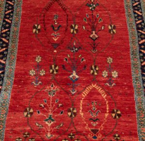 khamsehbaf wool runner rug