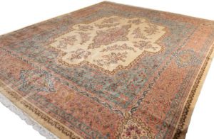 semi-antique persian rug