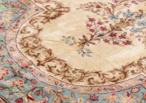 semi-antique persian rug