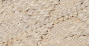 modern jute and cotton rug