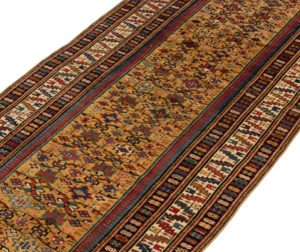antique kuba runner rug