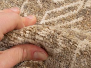 mamluk wool and silk rug