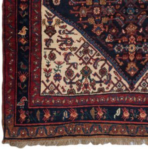 antique persian kurd rug