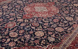 oversized kashan rug