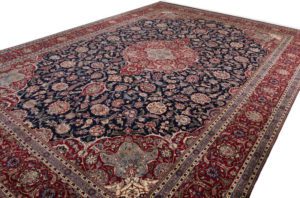 oversized kashan rug