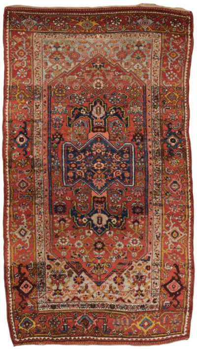 antique persian kurd hamadan rug