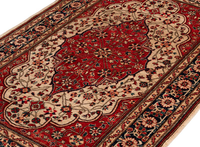 Super Fine Kashan Wool Rug - Kebabian's Rugs