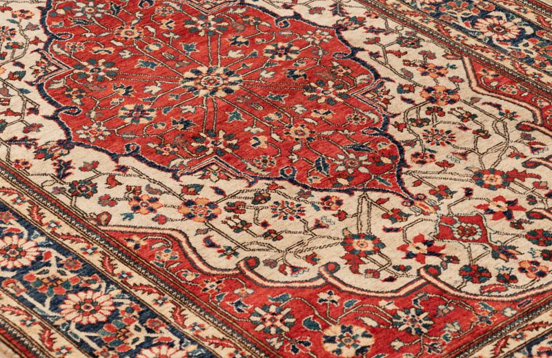 Super Fine Kashan Wool Rug - Kebabian's Rugs