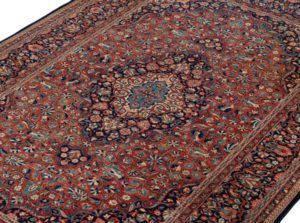 antique kashan rug