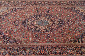 antique kashan rug