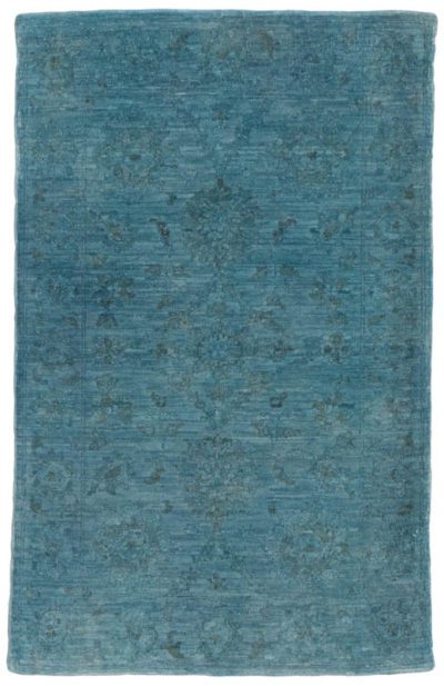 overdyed oushak rug