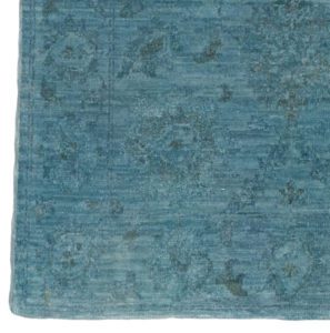 overdyed oushak rug