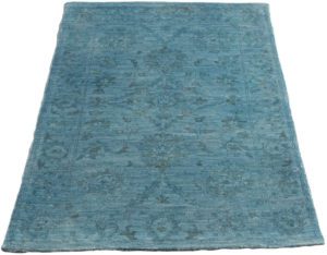 overdyed oushak rug