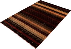 persian gabbeh metallic rug