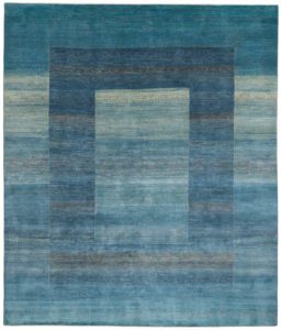 persian gabbeh blue rug