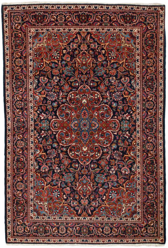 antique persian kashan rug
