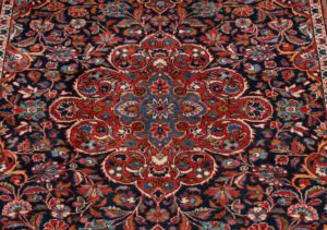 antique persian kashan rug