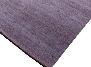 modern purple tweed rug