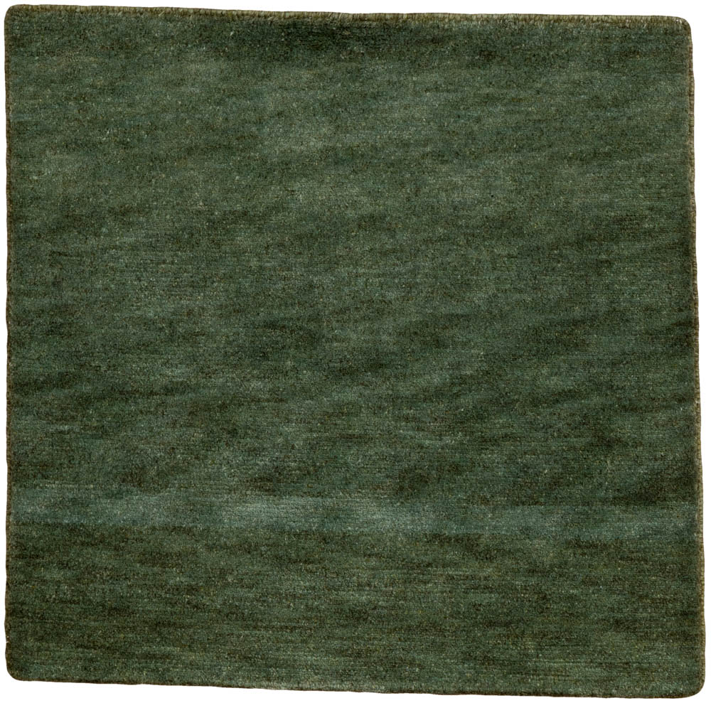43700_ESW404G-Essential_Wool_Knotted_Modern_Celadon_Rug-2'0''x2'0''-India-1