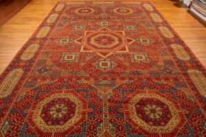 mamluk oversized wool rug