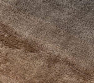 modern silk navy bronze rug