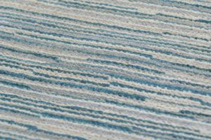 modern silk wool cotton rug