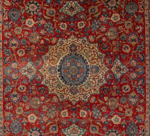 antique kashan rug