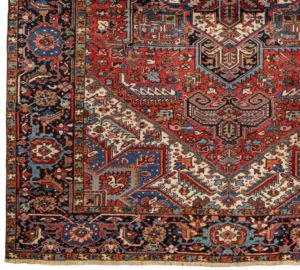 antique heriz rug