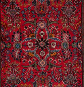 semi-antique wool rug
