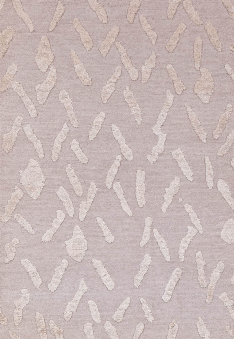 modern wool silk rug