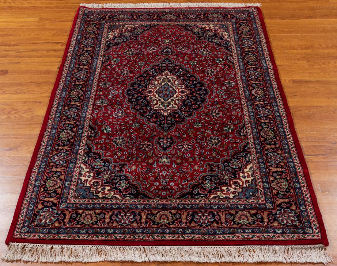 Fine Kashan Wool Rug - Kebabian's Rugs