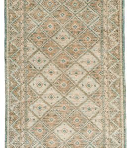 turkmen wool runner rug