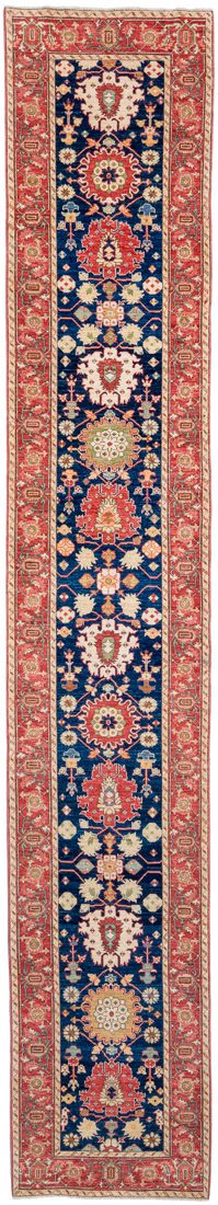 afghan long runner rug