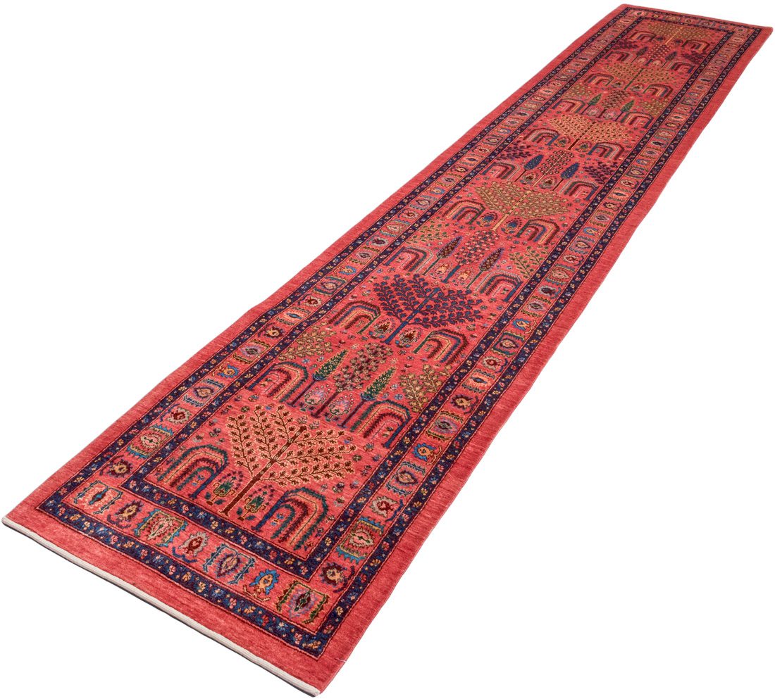 Ultimate Persian Khamsehbaf Wool Long Runner Rug - Kebabian's Rugs