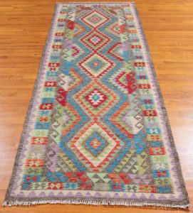 kilim wool runner rug