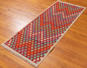 contemporary afghan wool rug
