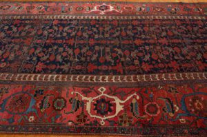 antique bidjar wool runner rug