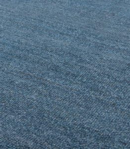 contemporary blue wool rug