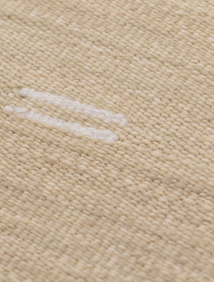 contemporary merino flatweave wool rug