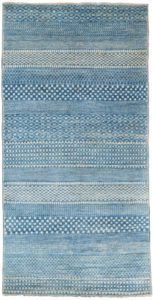 afghan gabbeh blue rug