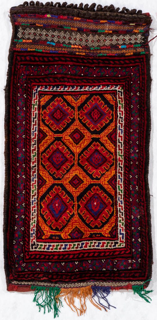 Afghan Baluch Balisht Bag Vintage Pillow Rug - Kebabian's Rugs