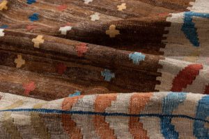 nomadic handwoven kilim rug
