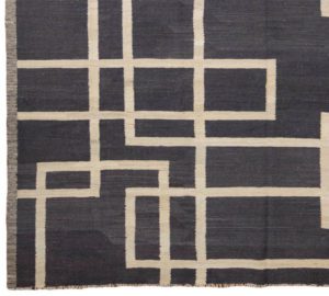 modern handwoven kilim rug