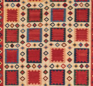 kazak wool runner rug